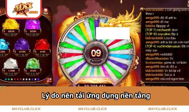 Tải App MAYCLUB 1 Lý do nên tải ứng dụng nền tảng